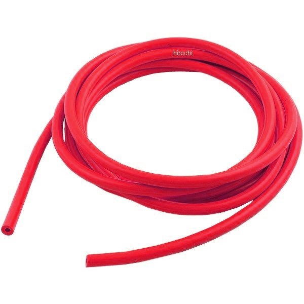 キャブレター ベント ホース 3mm 赤