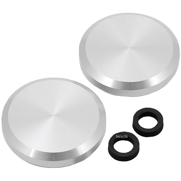 アルミフロントフォークキャップ 90年-03年 GPZ900R シルバー