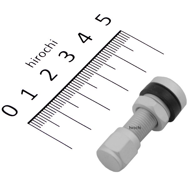 ゲイルスピード エアバルブ ストレートφ8.5 30mm シルバー アルミキャップ付き ゲイルスピード、ダイマグ、マルケジーニ