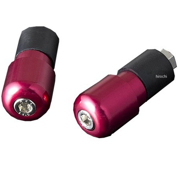 バーエンド 3号 φ22.2 赤 左右セット