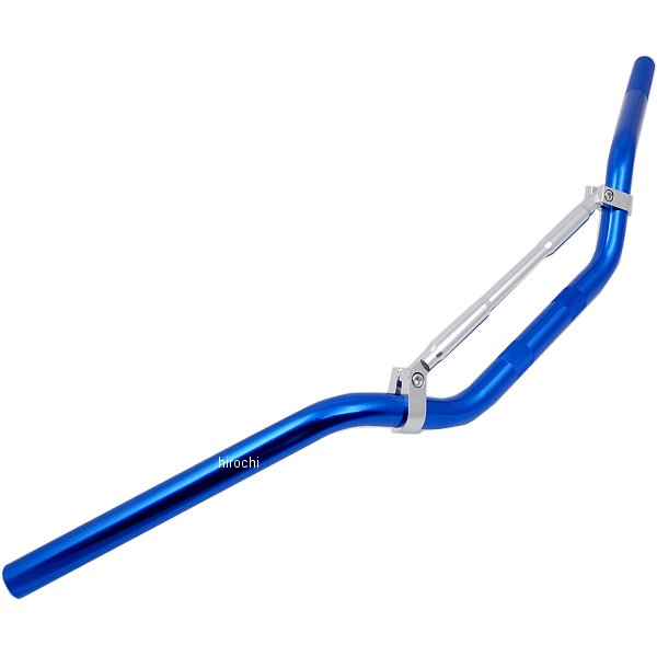 アルミバーハンドル インパルス、ゼファー ブレース付き 青