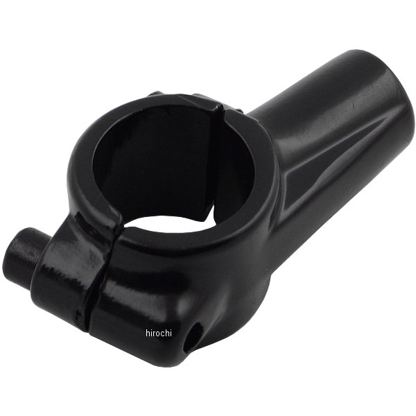 ミラー取り付け金具 22mm 左スレッド 黒(1個売り)