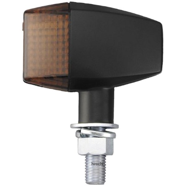 ウインカーセット 07年以降 エストレヤ、W650、W400 クラシカルシリーズ スリム&シャープタイプ 黒/オレンジ