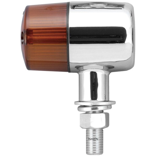 ウインカーセット カワサキ クラシカルシリーズ 71タイプ メッキ/オレンジ