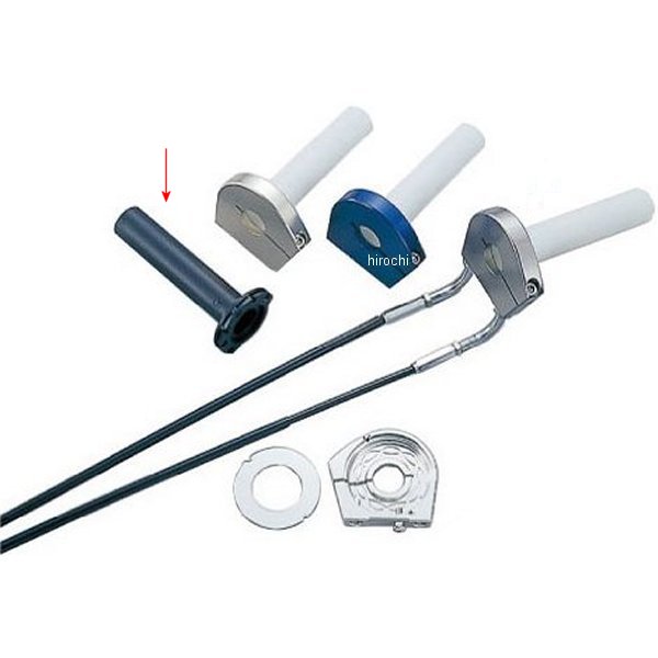 スムーススリムラインハイスロットルキット KLX250 黒