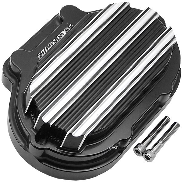 トランスミッション サイド カバー 10ゲージ 14年以降 FLHT、FLHX、FLTR 黒