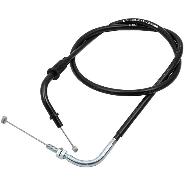 スロットルケーブル 引き側 87年-96年 ビラーゴ250 アップハンドル車 2UJ-26311-10、2UJ-26311-00、2UJ-26311-01