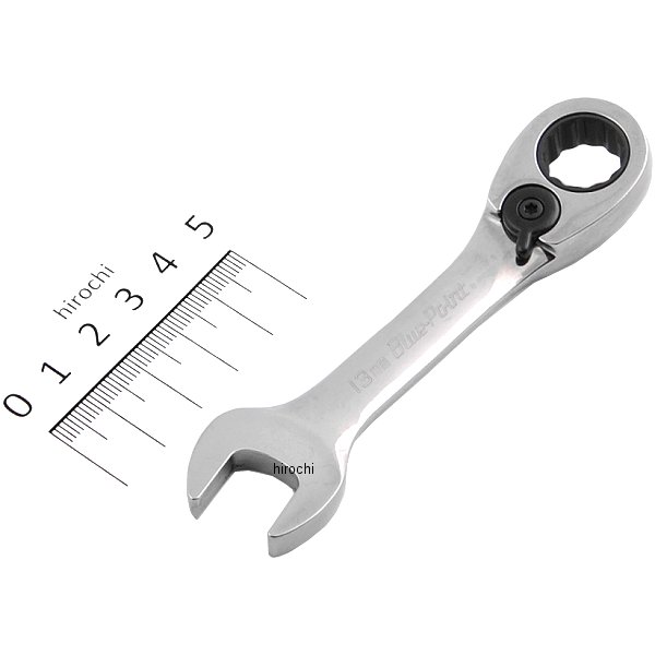 ブルーポイント 15°オフセット ショート コンビレンチ 12角 13mm