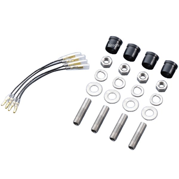 ボルトオンフィッティングブラケットセット 85年-12年 SR500、SR400 シルバー