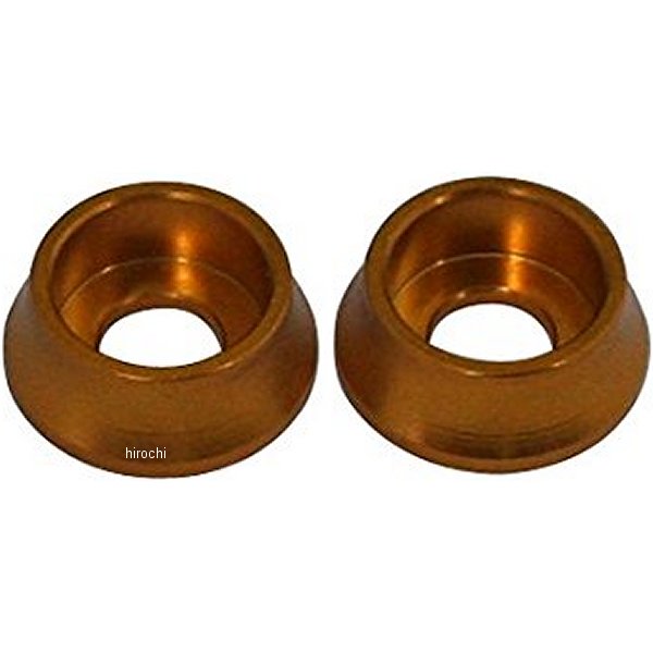 キャップボルトホルダー 汎用 M4 ゴールド 2個入り