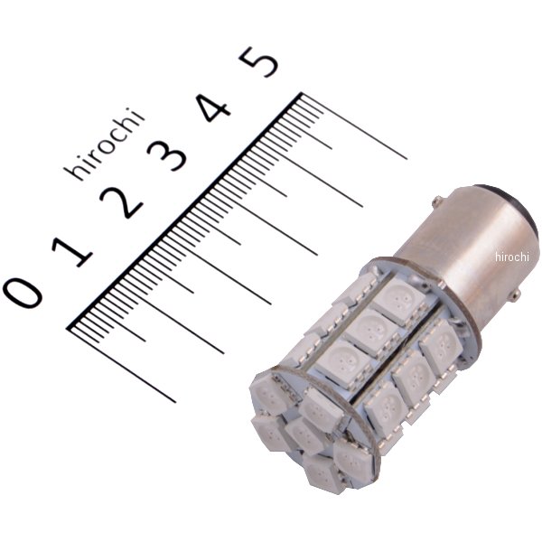 LED バルブ テールライト用 S25 ダブル LED24pc φ20×26(42) レッド発光 Ｓ25 タイプ