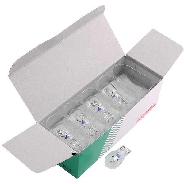 ノーマルバルブ 12V10W ウインカー球 (クリア) 1箱 (10個入り)