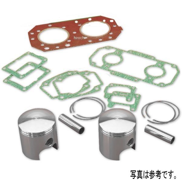2スト ピストン フルセット 89年-96年 カワサキ JF650 660cc 77.50mm +1.5mm