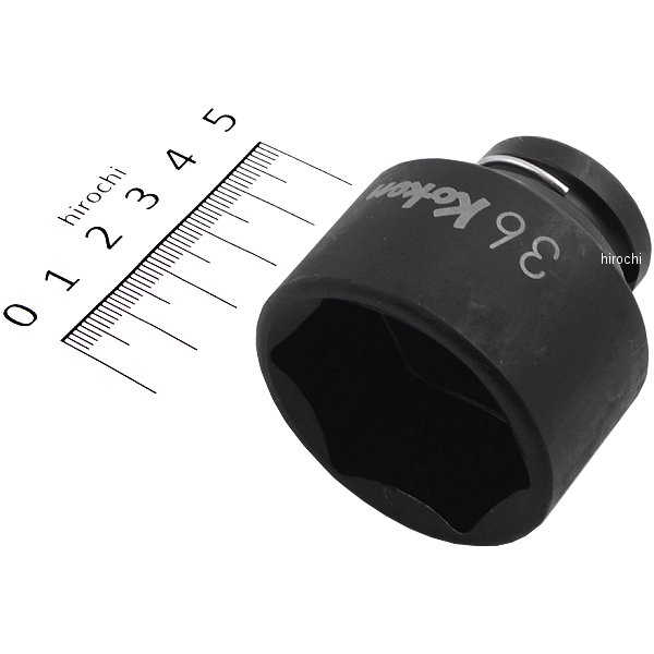 1/2インチsq 薄肉インパクトソケット 36mm