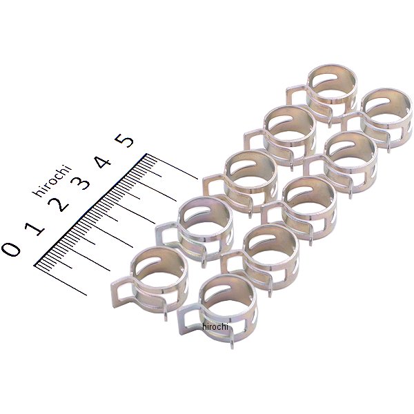 ホースクランプ 3価黒メート処理 10個入り TS130-06-00-T