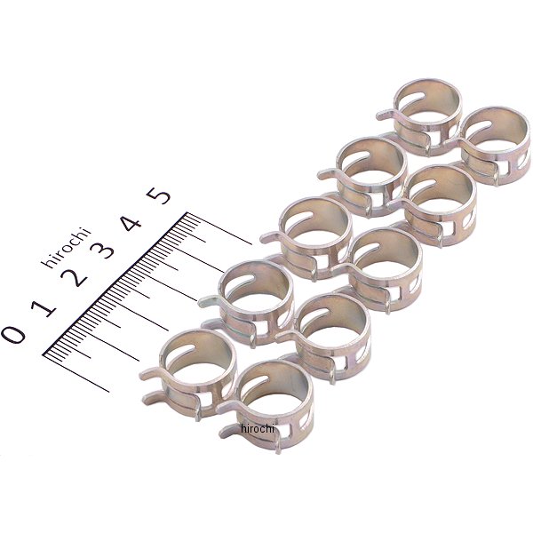 ホースクランプ 3価黒メート処理 10個入り TS140-05-00-T