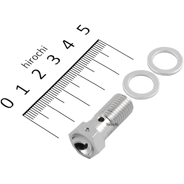 バンジョーボルト P1.25 シングル メッキ