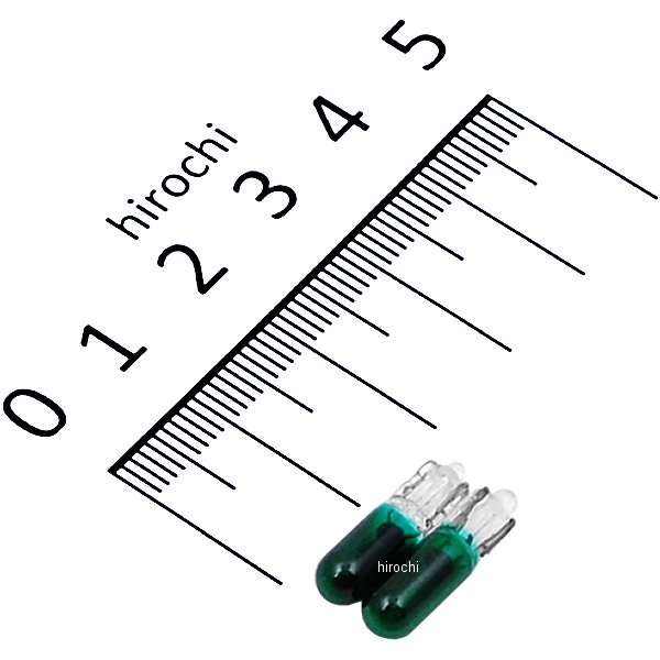 ノーマルバルブ 12V2W メーター/ポジション球 (グリーン) (2個入り)