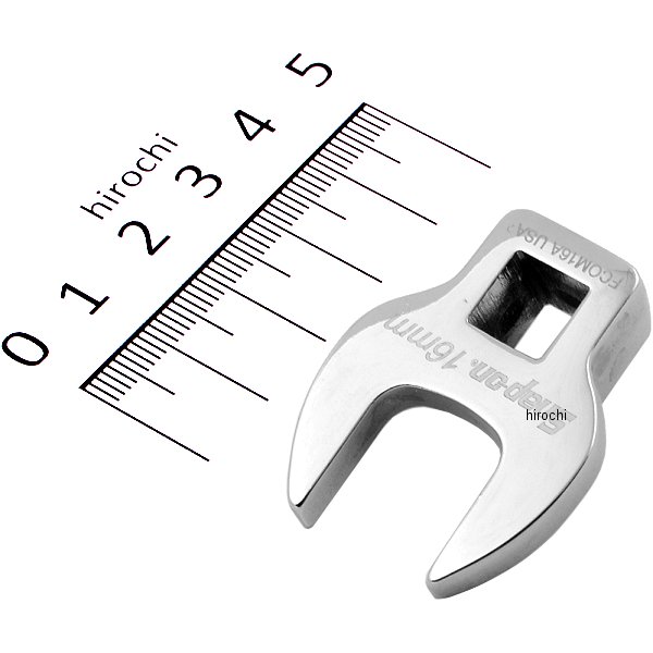 3/8インチ クロウフット オープン エンド レンチ 16mm