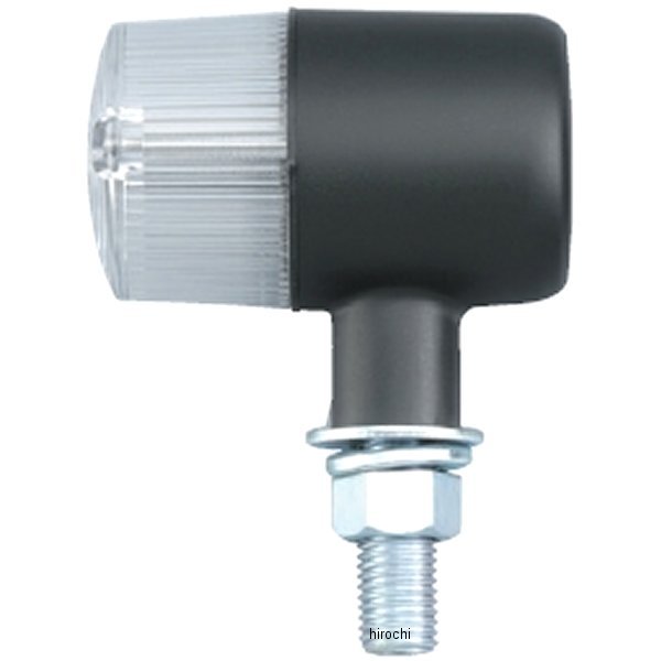 ウインカー 汎用 クラシカルシリーズ 71タイプ シングル球 2個 黒/クリアー