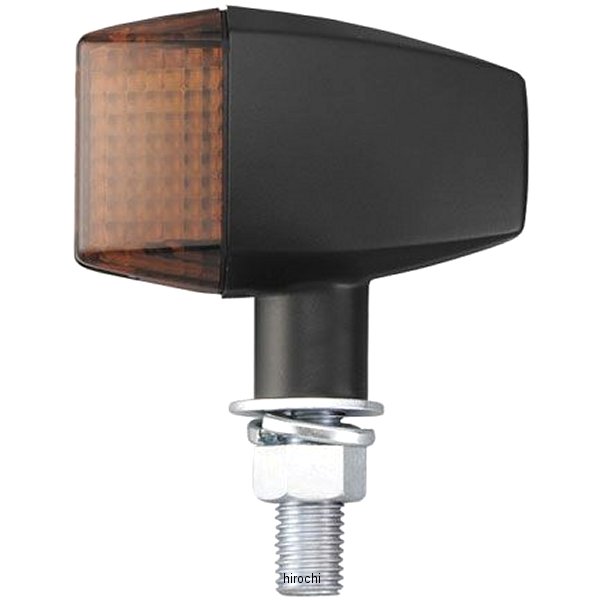 ウインカー 汎用 クラシカルシリーズ スリム&シャープタイプ ダブル球 2個 黒/オレンジ