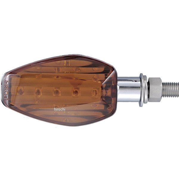ウインカーセット ホンダ ライトウェイトLED メッキ/オレンジ