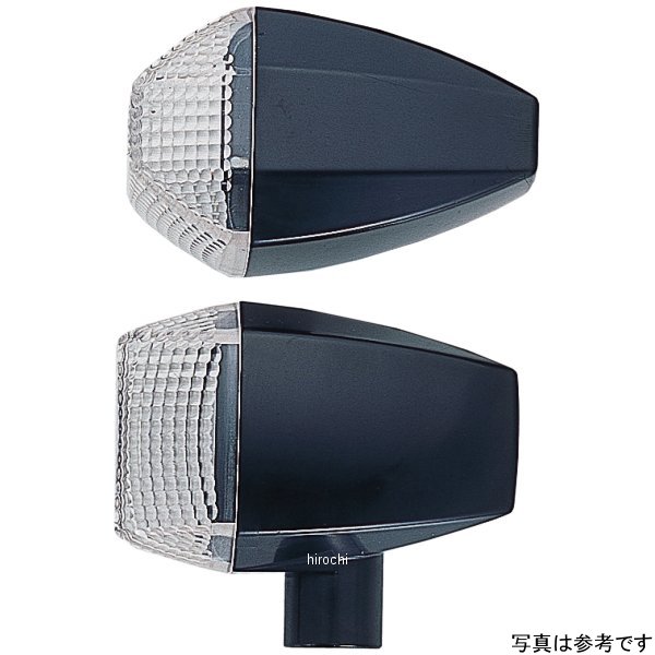 ウインカー 汎用 ユニバーサル ZRタイプ スタンダード ダブル球 メッキ/クリアー