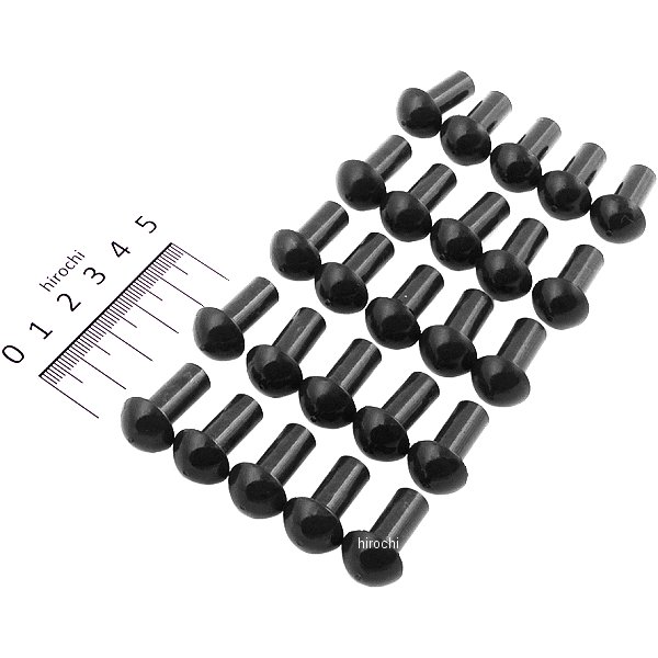 補修プラグ、直径5/16インチ x 3/4Lステム（25個入り）