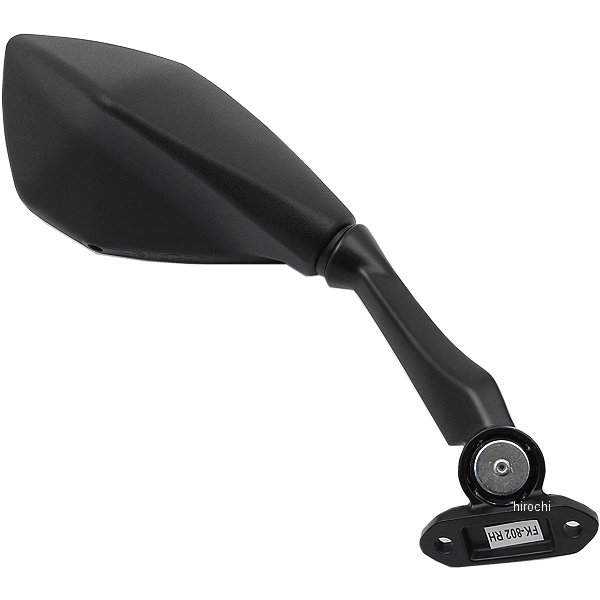 ミラー 補修用 13年以降 カワサキ ZX-6R 黒(右)