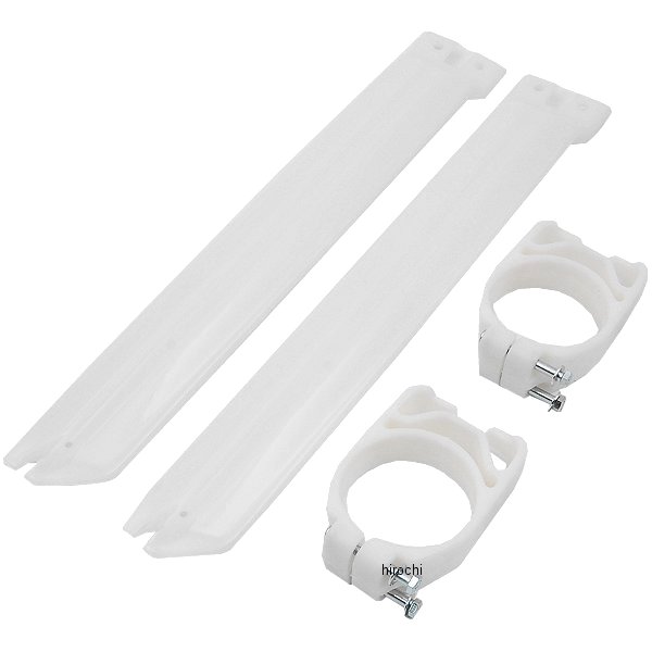 フォークカバー 91年-93年 KX500、KX250、KX125 白