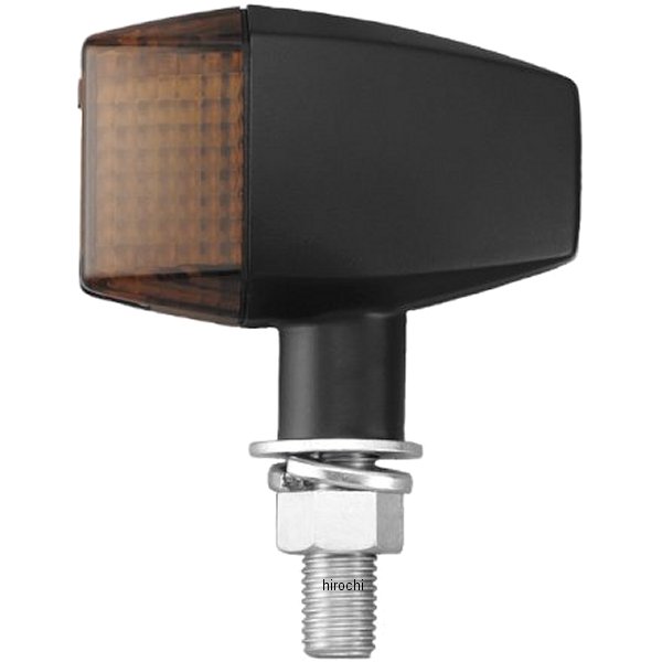 ウインカー クラシカルシリーズ スリム&シャープタイプ シングル球 黒/オレンジ