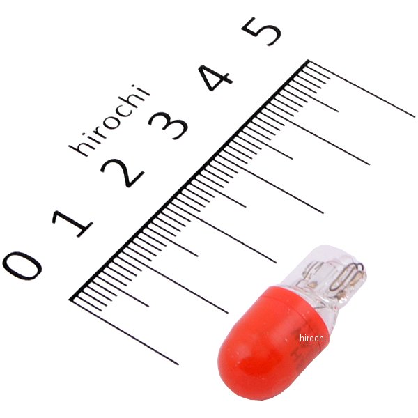 ノーマルバルブ 12V3.4W メーター/ポジション球 (レッド) (1個売り)