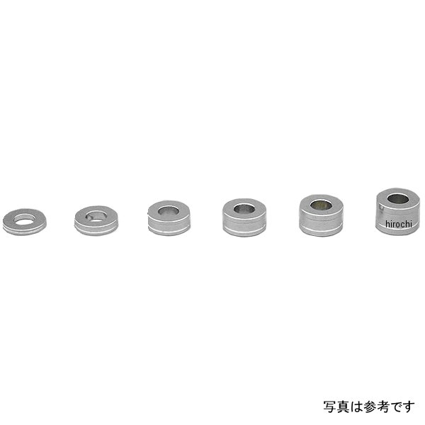 アルミスペーサー 汎用 M10 10mm メッキ 2個入り