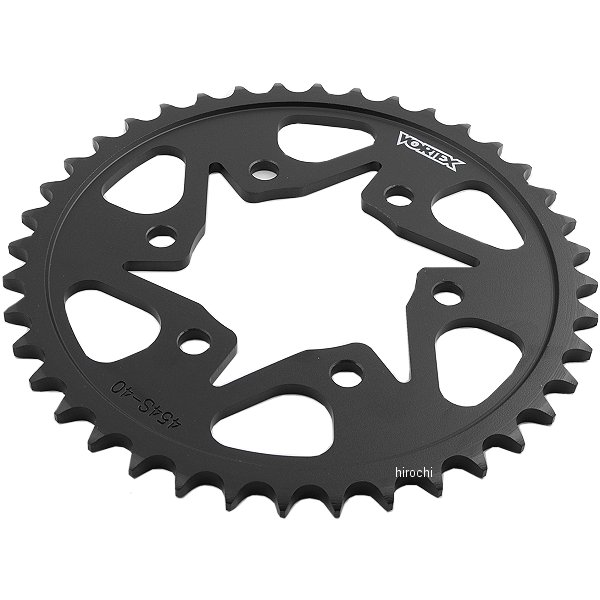 リア スプロケット 40T/525 96年-14年 Z1000、ZX-10R、ZX-6R スチール 黒