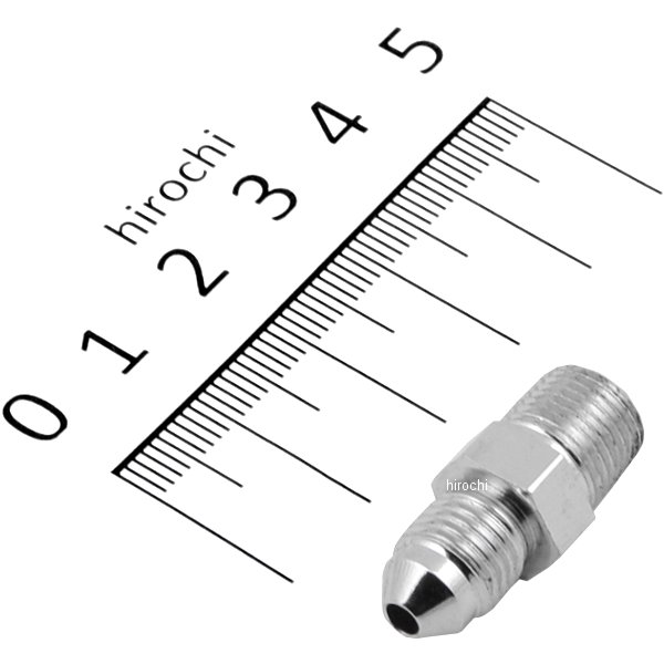 AN-3 オス x 1/8" NPT オス ストレート