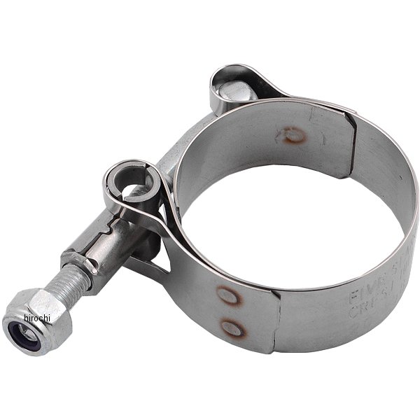 マフラー用クランプ ヘビーダーティ 1.63インチ-1.88インチ ステンレス 1個入り