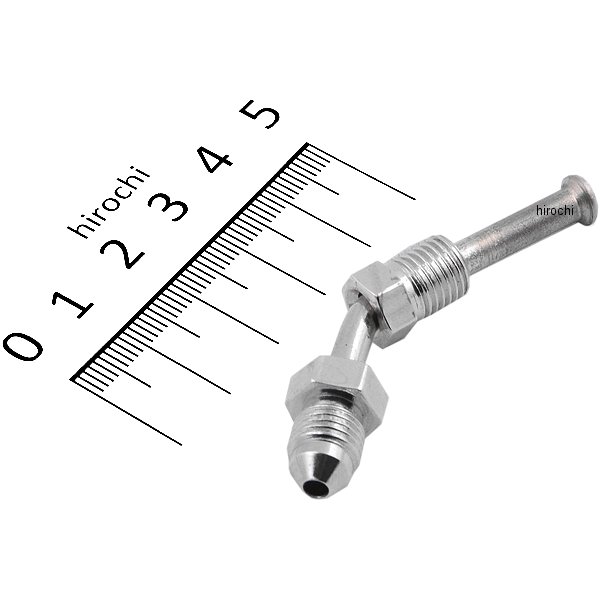 AN-3 オス x 3/8インチ(9.5mm)-24 インバーテッドフレア 45°