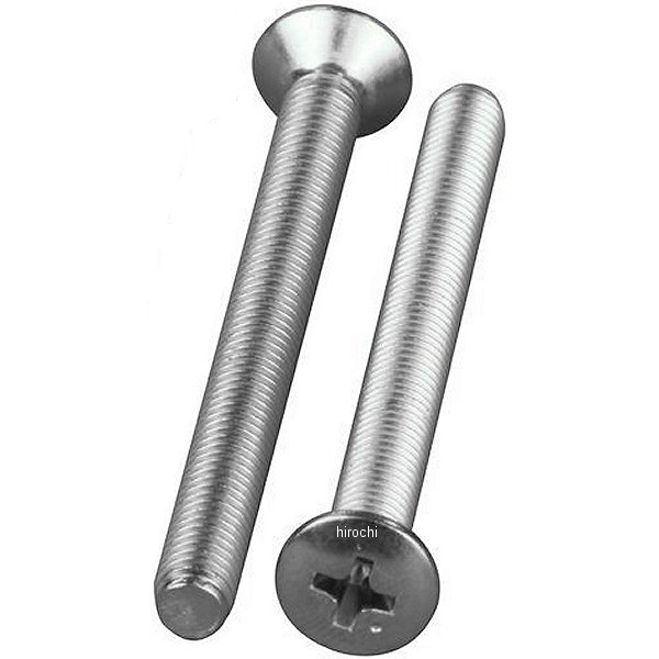 バーエンドリペアパーツ 丸皿+小ネジ M5x55mm 2本入り ステンレス