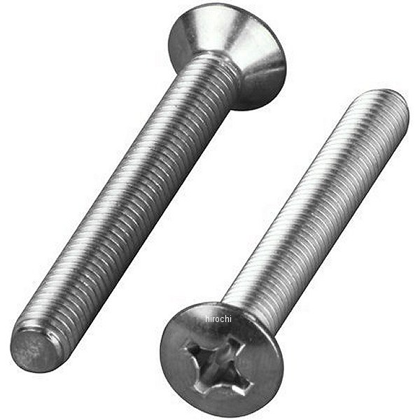 バーエンドリペアパーツ 丸皿+小ネジ M6x50mm 2本入り ステンレス