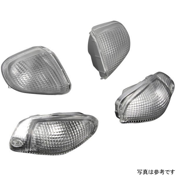カスタムウインカーレンズセット ZZR1100 スモーク
