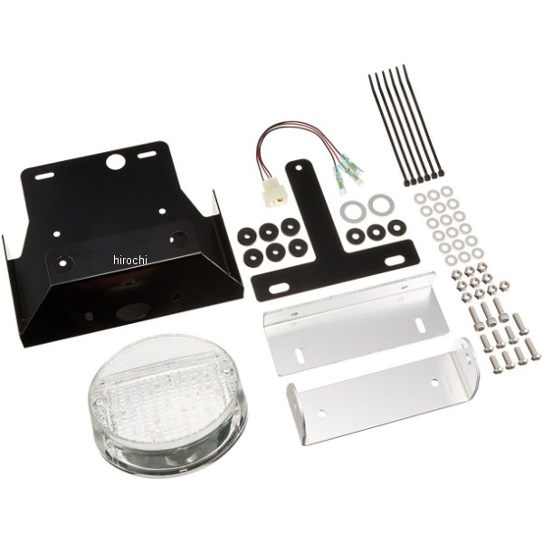 リアフェンダーレスキット 96年-08年 ゼファー400X Z2タイプ LED/クリアレンズ