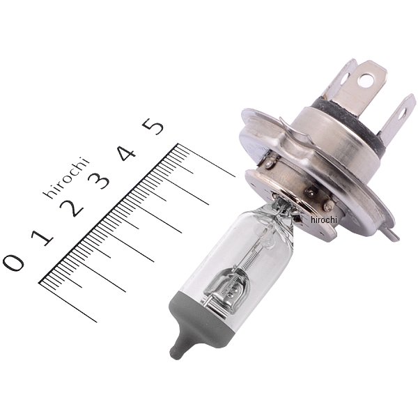 H4 スタンダードハロゲンヘッドライトバルブ 1個入り ブリスターパック 12V100/90W (クリア)