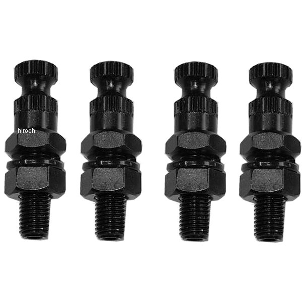 ウインカー取付ボルト M10x30 黒 4本入り