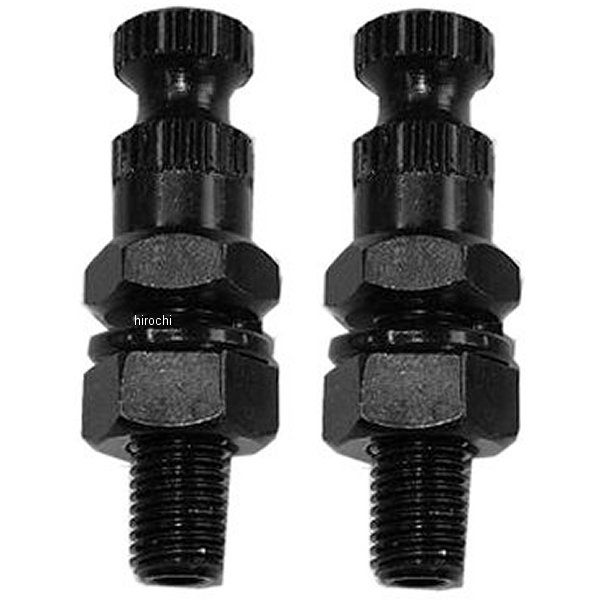 ウインカー取付ボルト M10x30 黒 2本入り