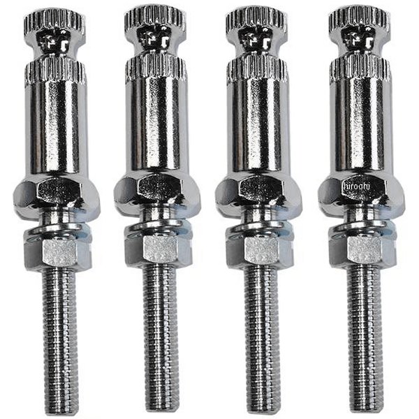 ウインカー取付ボルト M8x46 メッキ 4本入り