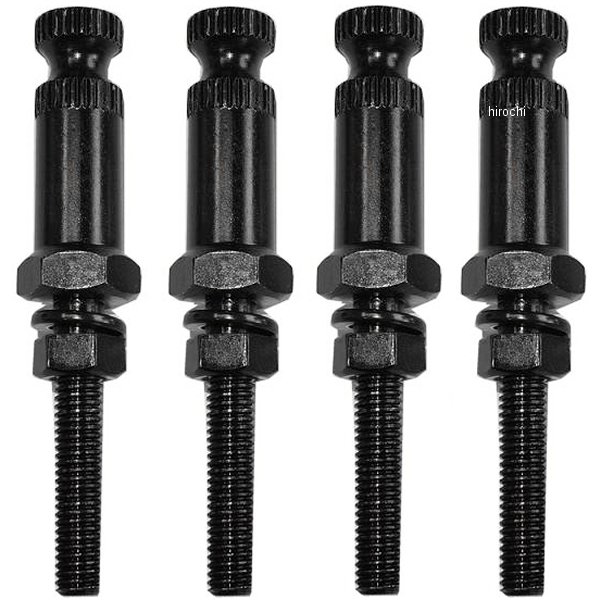 ウインカー取付ボルト M8x46 黒 4本入り