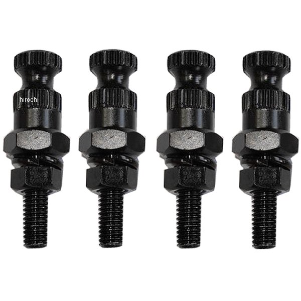 ウインカー取付ボルト M8x30 黒 4本入り