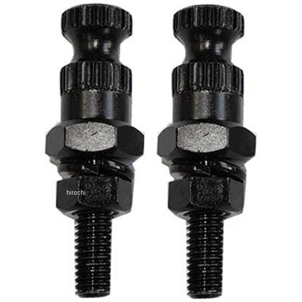 ウインカー取付ボルト M8x30 黒 2本入り