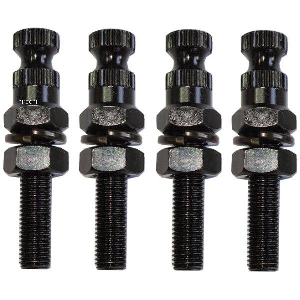 ウインカー取付ボルト M10x40 黒 4本入り