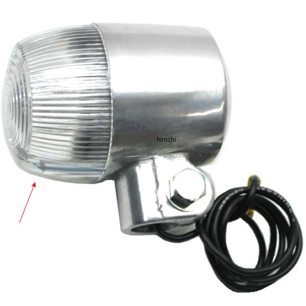 ウインカーレンズ 836 丸型用 白 2個入り